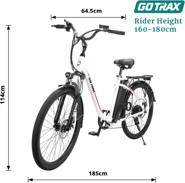 GOTRAX EBE6 Commuter Electric Bike