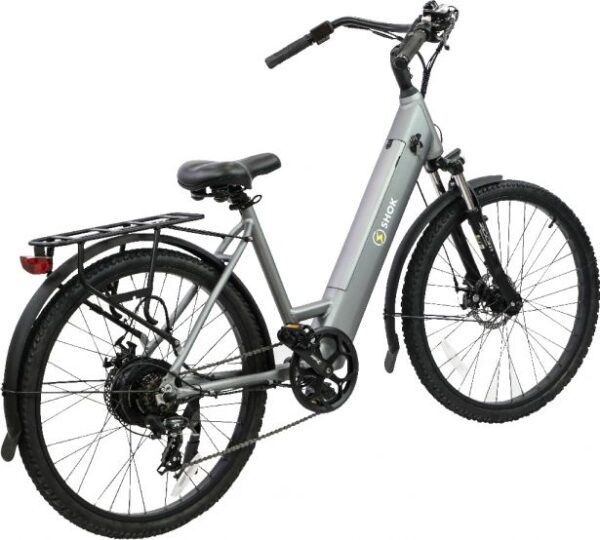 SHOK Nova - Argent, Step-Through City Ebike