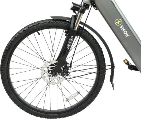 SHOK Nova - Argent, Step-Through City Ebike