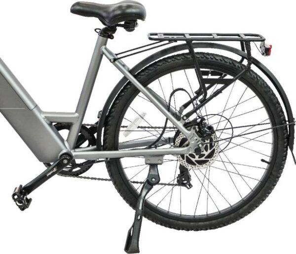 SHOK Nova - Argent, Step-Through City Ebike