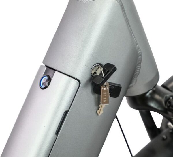 SHOK Nova - Argent, Step-Through City Ebike