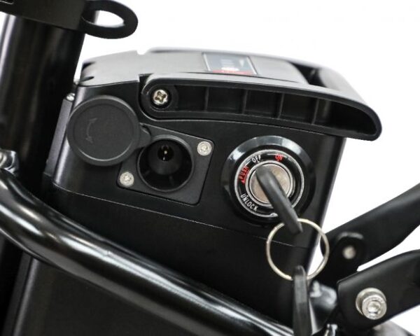 SHOK Pulsar - Folding Fat Tire Step Through Ebike
