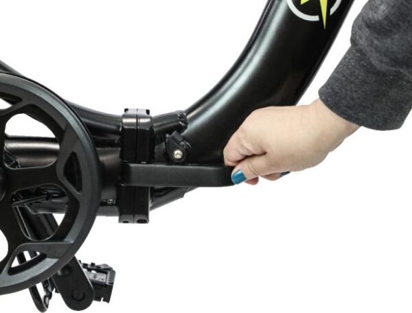 SHOK Pulsar - Folding Fat Tire Step Through Ebike