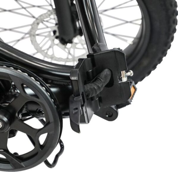 SHOK Pulsar - Folding Fat Tire Step Through Ebike