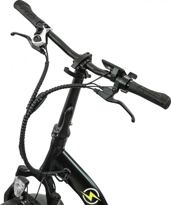 SHOK Pulsar - Folding Fat Tire Step Through Ebike