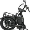 SHOK Pulsar - Folding Fat Tire Step Through Ebike