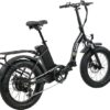 SHOK Pulsar - Folding Fat Tire Step Through Ebike