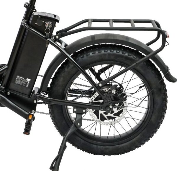 SHOK Pulsar - Folding Fat Tire Step Through Ebike