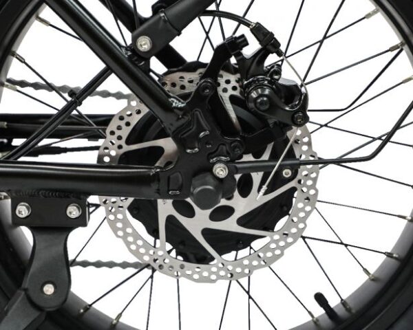 SHOK Pulsar - Folding Fat Tire Step Through Ebike