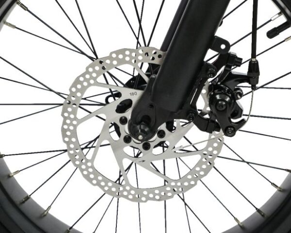 SHOK Pulsar - Folding Fat Tire Step Through Ebike