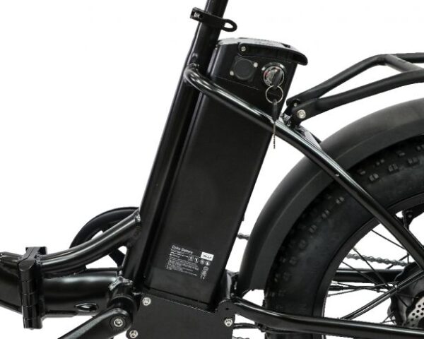 SHOK Pulsar - Folding Fat Tire Step Through Ebike