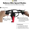 SHOK SX12 - 12" Balance Bike, Yellow