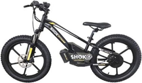 SHOK SX20 - 20" Balance Bike, Black & Yellow