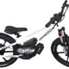 SHOK SX20 - 20" Balance Bike, White & Blue