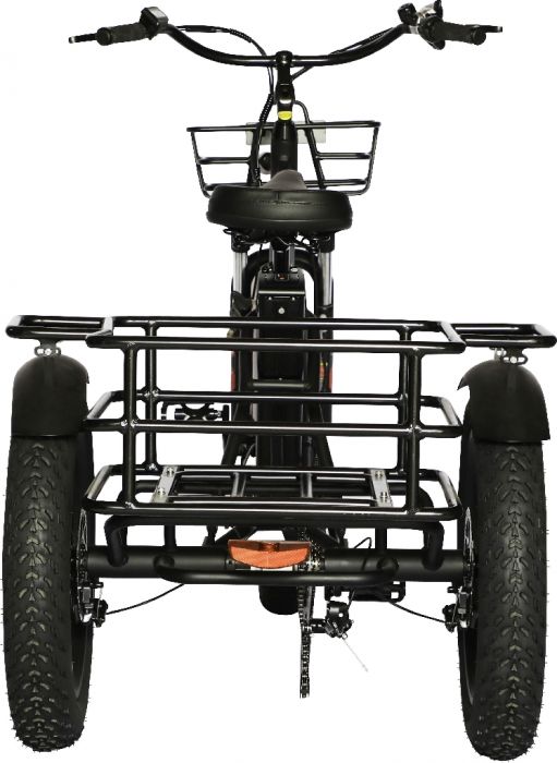 SHOK Triode - Black, 3-Wheel Ebike