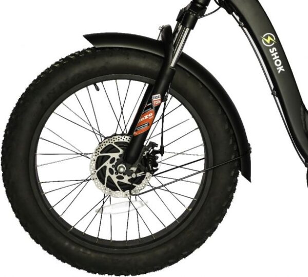 SHOK Triode - Black, 3-Wheel Ebike