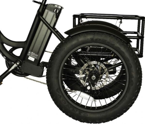 SHOK Triode - Black, 3-Wheel Ebike